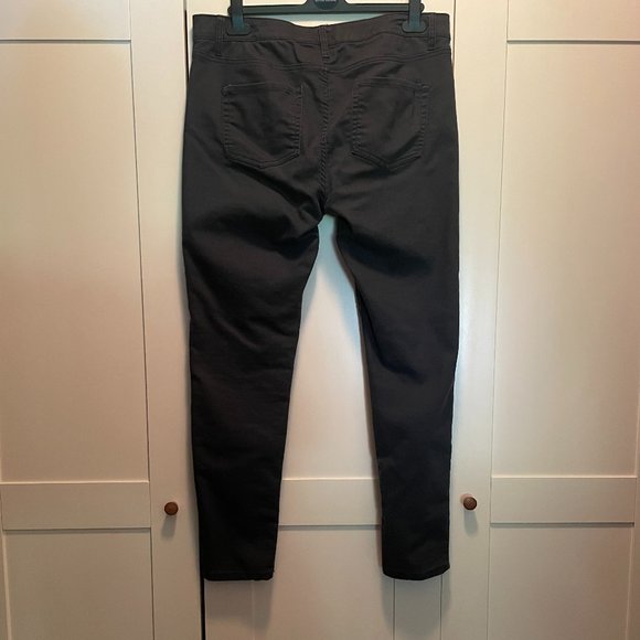 Joe Fresh Dark Grey Casual Pants, Size 30 - Picture 3 of 4